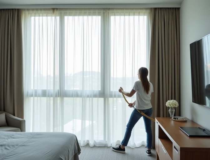 Swanbank Sheer Curtain Cleaning
